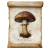 Panther cap mushroom