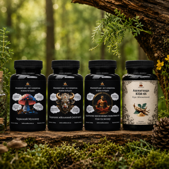Military set “Orc Hunter”: boost morale, unlock maximum power and support endurance - 60 capsules.