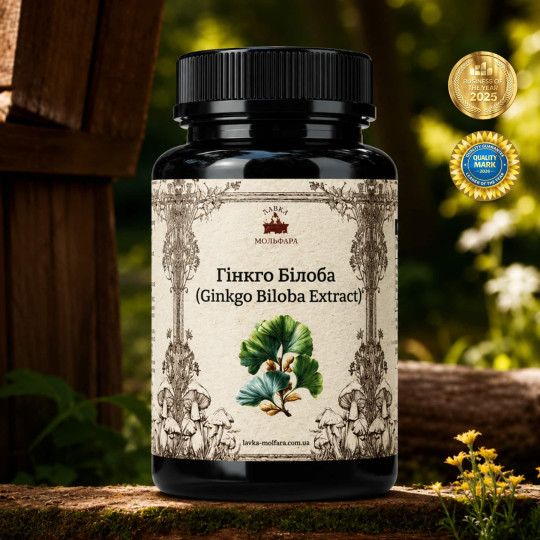Premium Гінкго Білоба (Ginkgo Biloba Extract) - 120 капсул по 500мг