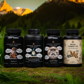 Set “Support and Mobility”: support for joints, ligaments, cartilage tissue, and natural mobility - 180 capsules.