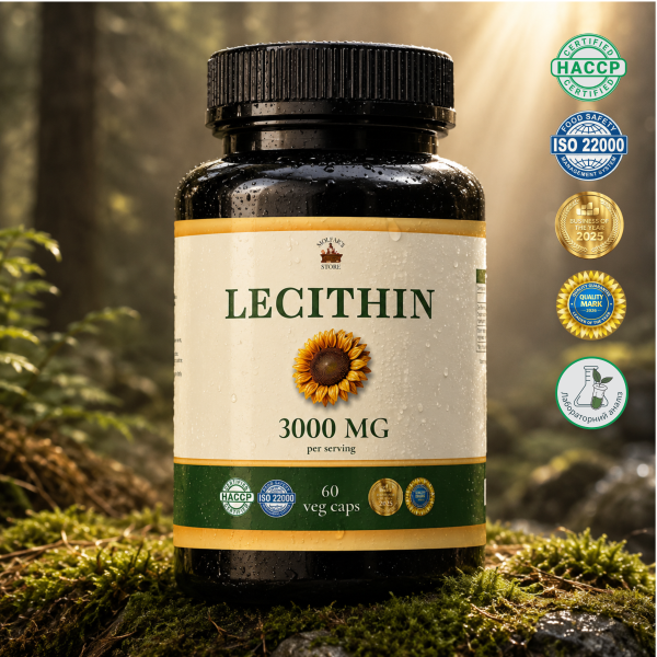 Lecithin (Lecithin) - 60 capsules of 500 mg