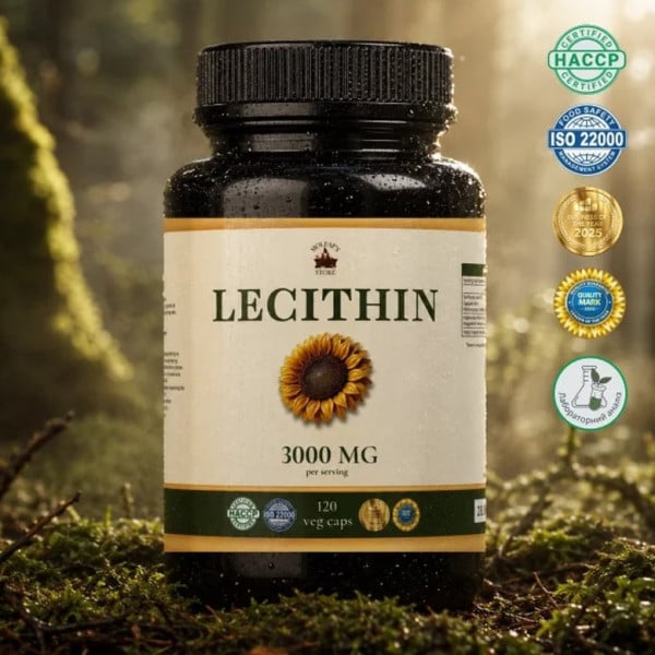 Лецитин (Lecithin) — 120 капсул по 500мг