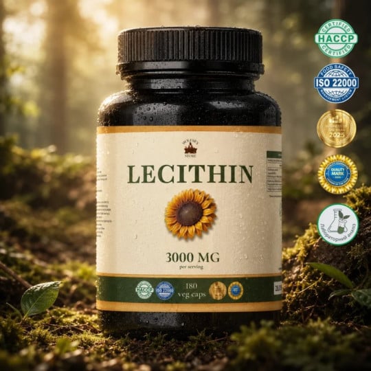 Лецитин (Lecithin) — 180 капсул по 500мг