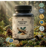 Ашваганда KSM-66 (Ashwagandha KSM-66) - 180 капсул по 500мг