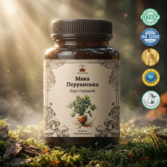 Мака Перуанська (Maca Root) - 120 капсул по 500мг