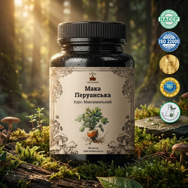 Peruvian Maca (Maca Root) - 180 capsules