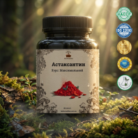 Астаксантин (Astaxanthin 4 mg)  - 180 капсул по 500мг