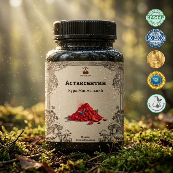 Astaxanthin (Astaxanthin 12 mg) - 60 capsules