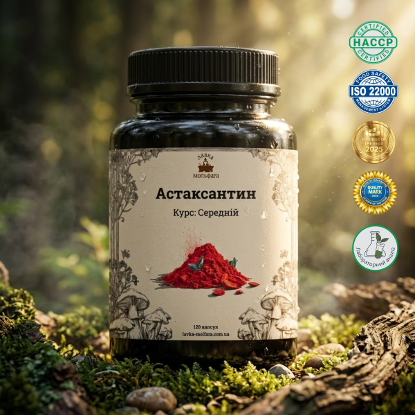 Astaxanthin (Astaxanthin 12 mg) - 120 capsules