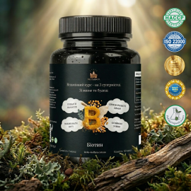 Біотин (Biotin 5 mg) - 180 капсул по 500мг