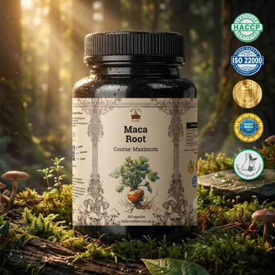 Мака Перуанська (Maca Root) - 180 капсул по 500мг