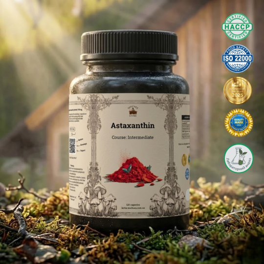 Астаксантин (Astaxanthin 4 mg)  - 120 капсул по 500мг