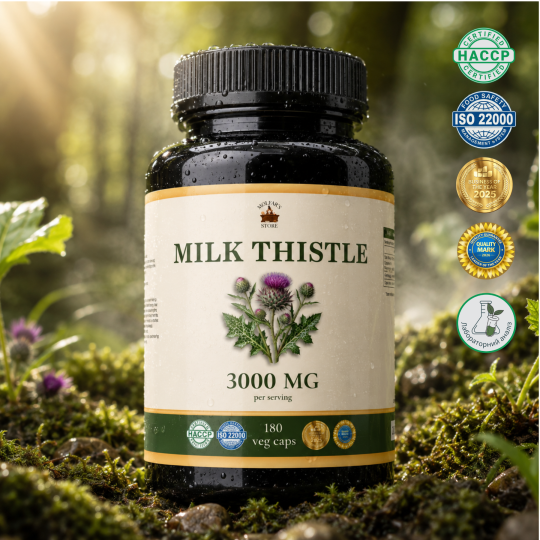 Розторопша (Milk Thistle) - 180 капсул по 500мг по 500мг
