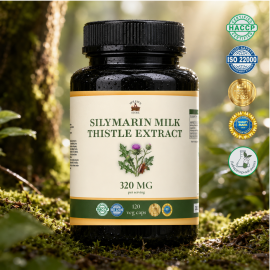 Екстракт Розторопші (Silymarin Milk Thistle Extract) - 120 капсул по 500мг по 500мг