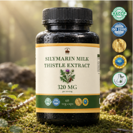Milk Thistle Extract (Silymarin Milk Thistle Extract) - 60 capsules of 500 mg