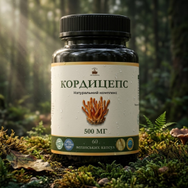 Cordyceps Mushroom in Capsules - 1-Month Course