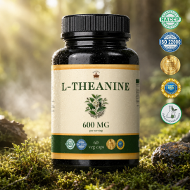 Theanine 200 mg - 60 capsules of 500 mg