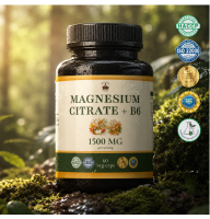 Magnesium (citrate chelate) + vitamin B6 - 60 capsules of 500 mg