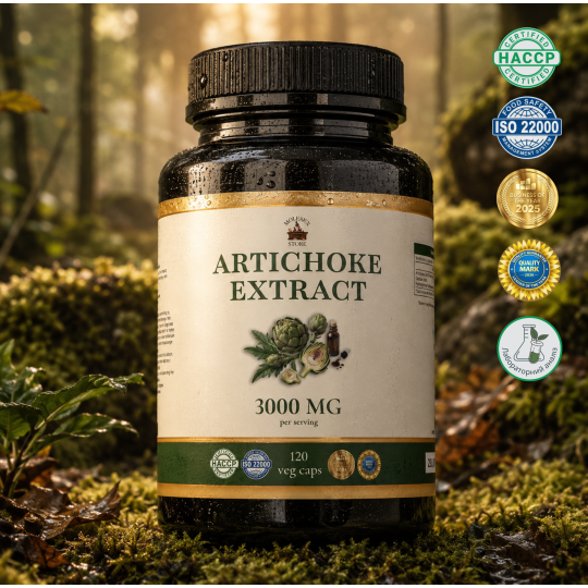 Екстракт Артишок (Artichoke Extract) - 120 капсул по 500мг
