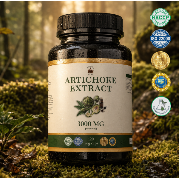 Екстракт Артишок (Artichoke Extract) - 120 капсул по 500мг