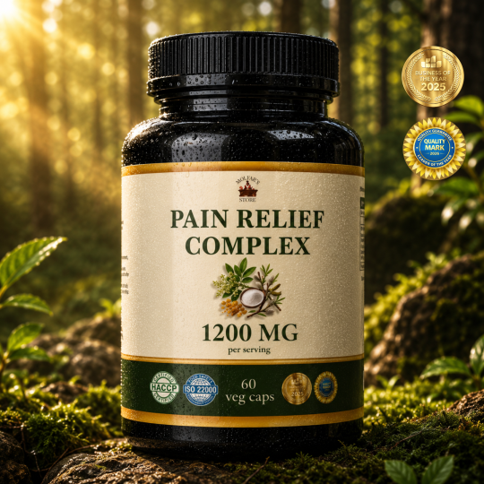 Комплекс для Полегшення Болю - Pain Relief Complex - 60 капсул по 500 мг