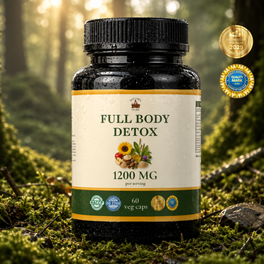 Детокс Всього Організму - Full Body Detox - 60 капсул по 500 мг