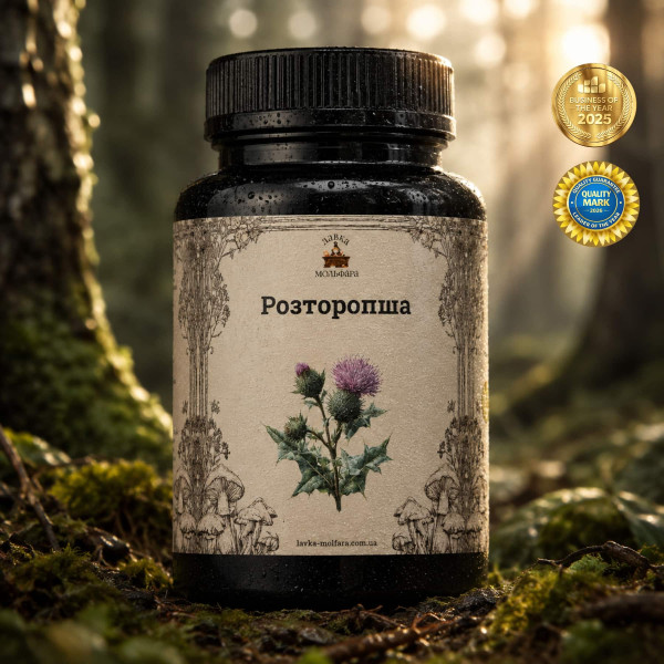 Расторопша (Milk Thistle) — 120 капсул по 500мг по 500 мг