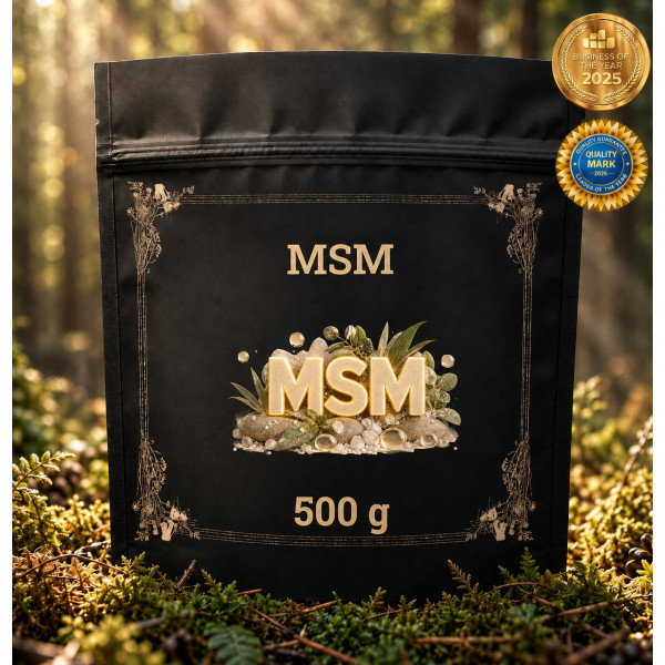 MSM (Methylsulfonylmethane) powder - 500 grams
