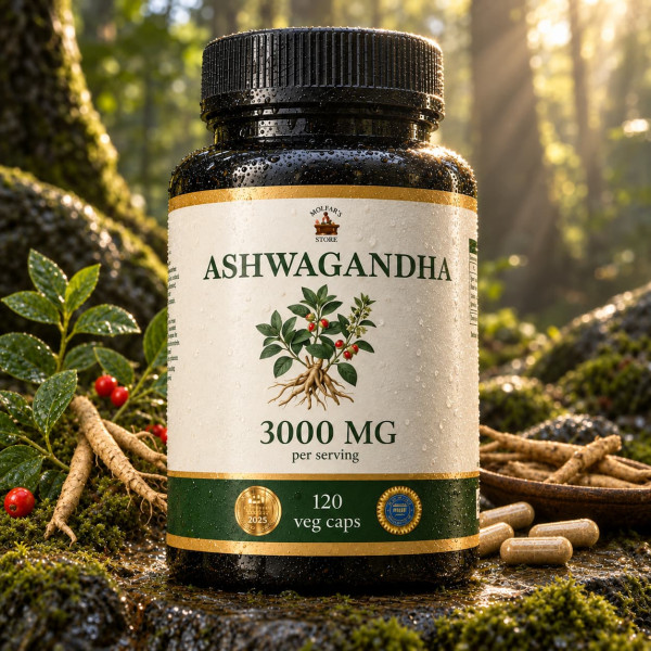 Ашваганда (Ashwagandha) — 120 капсул по 500мг