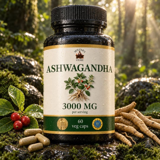 Ашваганда (Ashwagandha) — 60 капсул по 500мг