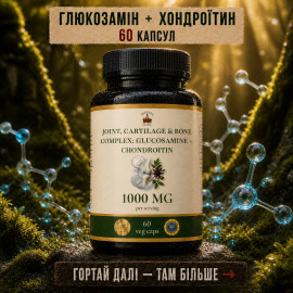 Glucosamine + Chondroitin Double Strength – basic format for joints.