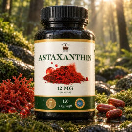 Астаксантин (Astaxanthin 12 mg)  - 120 капсул по 500мг