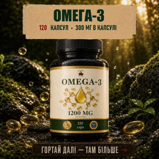 Omega 3 - Polyunsaturated fatty acids 120 capsules of 500 mg