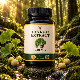 Гинкго Билоба (Ginkgo Biloba 240 мг) — 120 капсул по 500 мг