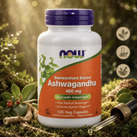 Ашваганда (Ashwagandha) — 120 капсул по 500мг