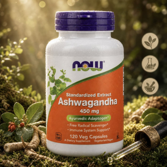 Ашваганда (Ashwagandha) — 120 капсул по 500мг