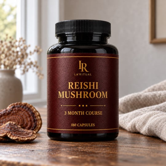 Reishi Mushroom in Capsules - 180 capsules of 500 mg