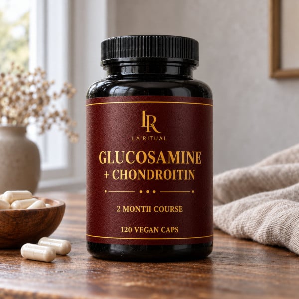 Glucosamine + Chondroitin Double Strength - Joint Complex 120 capsules of 500 mg