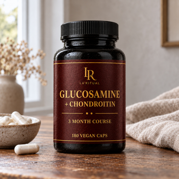 Glucosamine + Chondroitin Double Strength - Joint Complex 180 capsules of 500 mg