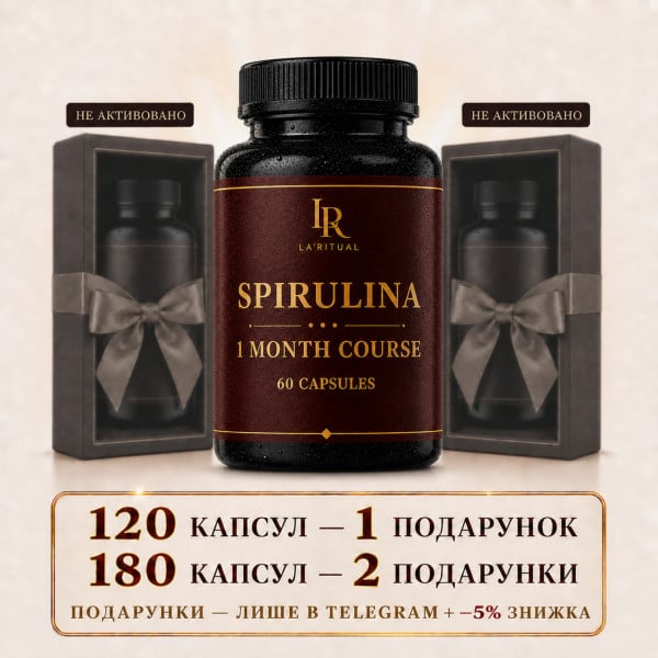 Spirulina Tablets - A Superfood for Maintaining Good Health (270 tablets)