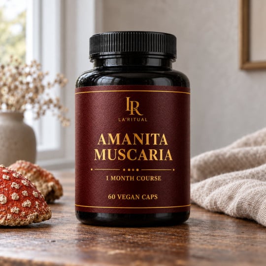 Red Fly Agaric in Capsules - Microdosing 60 Capsules of 500mg