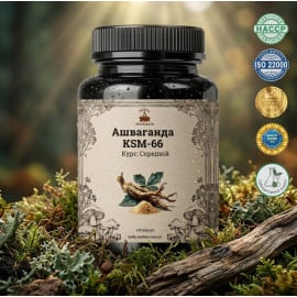 Ashwagandha KSM-66 (Ashwagandha KSM-66) - 120 capsules