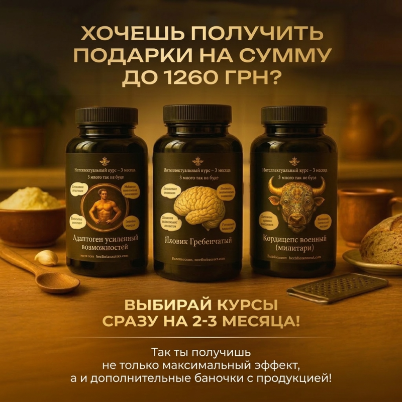 Алеврия - 60 капсул по 500 мг