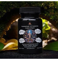 Nervous system complex Magnesium + Glycine + Vitamins B1, B5, B6, B7, B9, B12 - 60 capsules