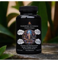 Nervous system complex Magnesium + Glycine + Vitamins B1, B5, B6, B7, B9, B12 — 120 capsuless.
