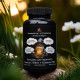 Vitamin C + Echinacea - Vitamin complex for energy and immunity 120 capsuless.