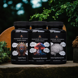Set of Top Mushrooms - 180 capsuless