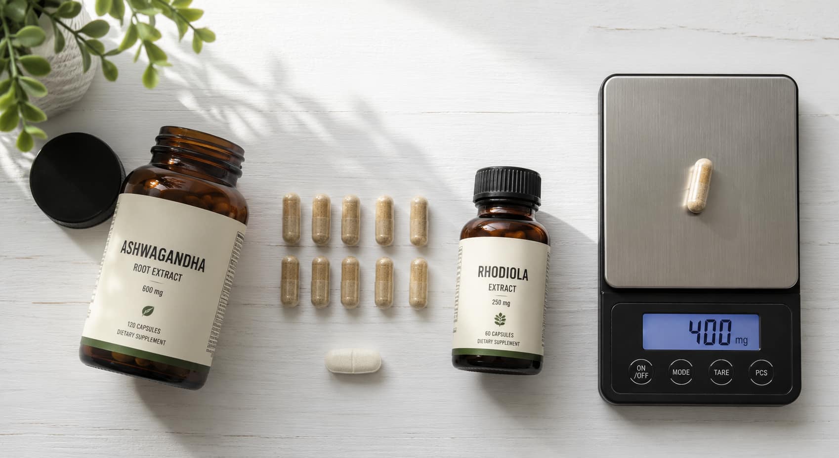 adaptogens how to take dosage ashwagandha rhodiola magnesium