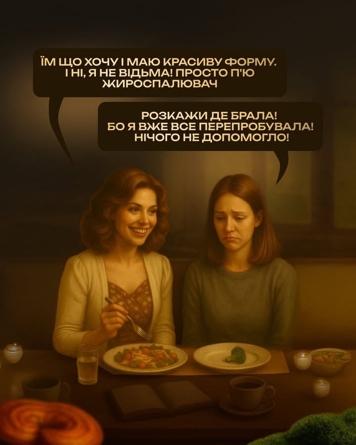 Жаль, що ТИ РАНІШЕ НЕ БАЧИЛА ЦЕЙ ПОСТ❗️Інакше б знала, що дієти - це НЕ ВИХІД❗️
